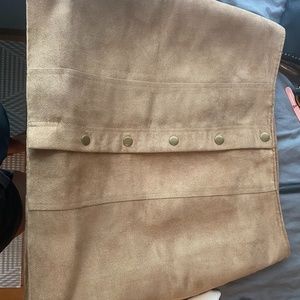 Gap suede skirt